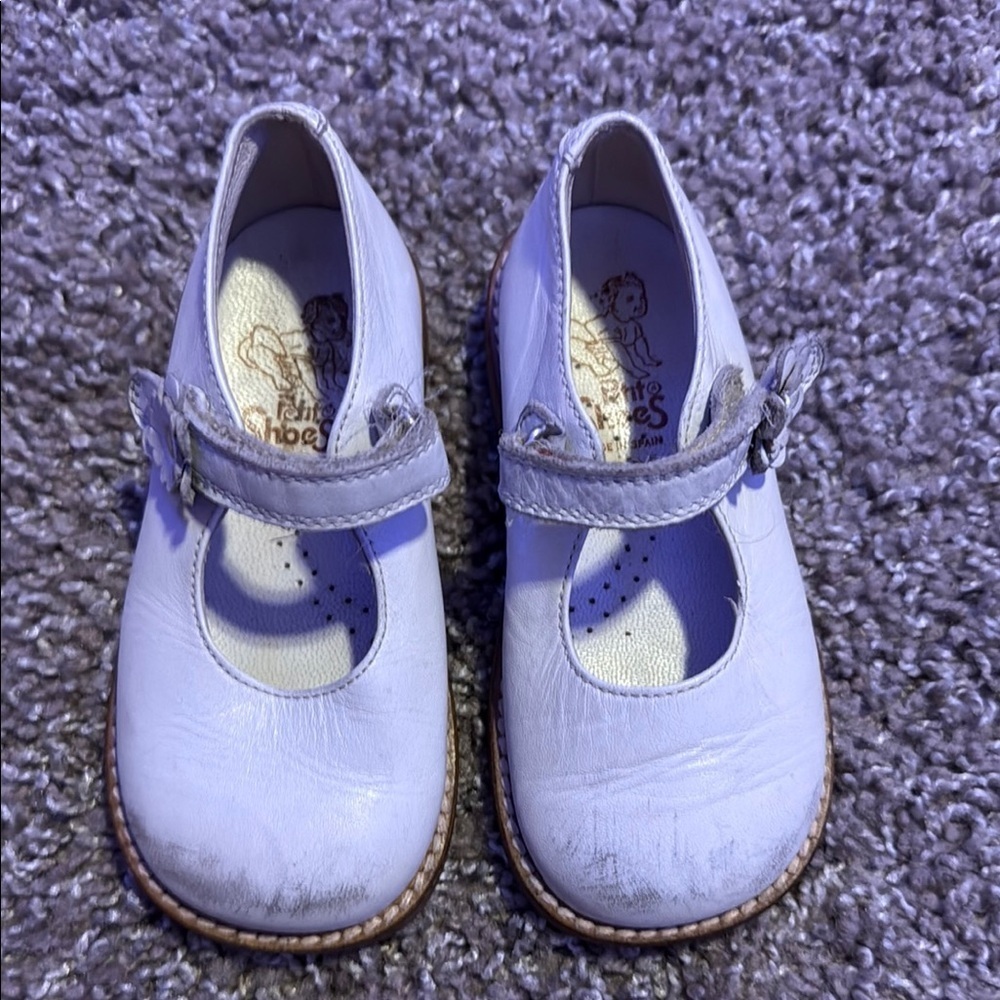 Toddler Mary Jane genuine leather ballet flats